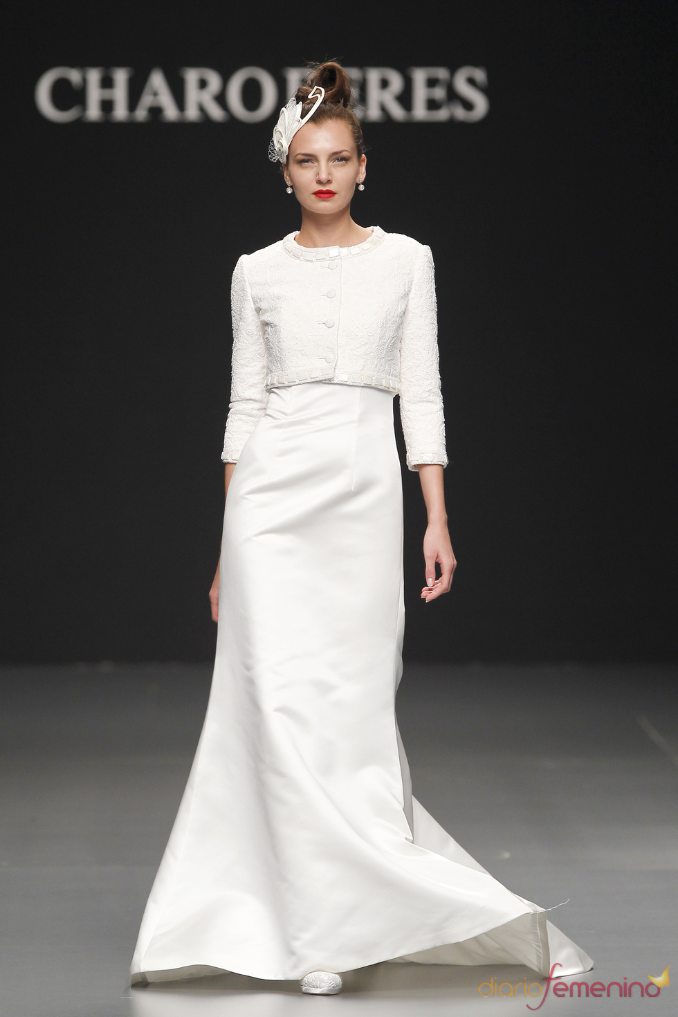 Colección de Charo Peres para Cibeles Novias 2010