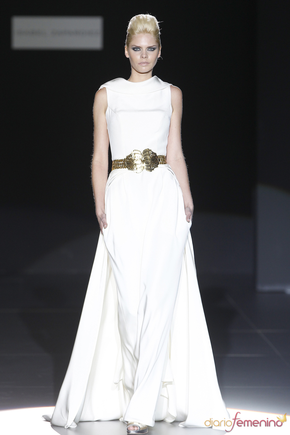 Cibeles Novias 2010 con Isabel Zapardiez