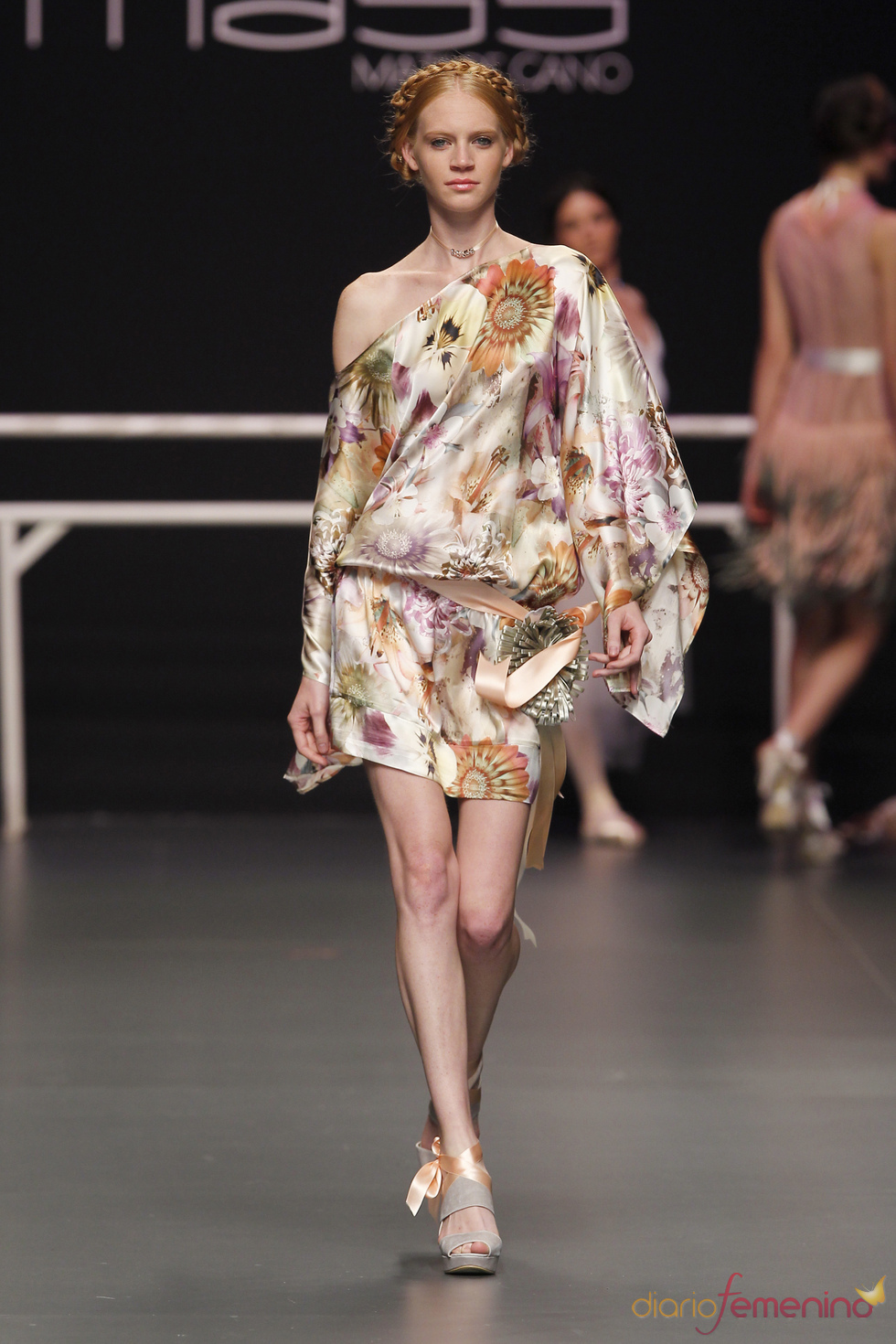 Vestido corn estampado de Matilde Cano