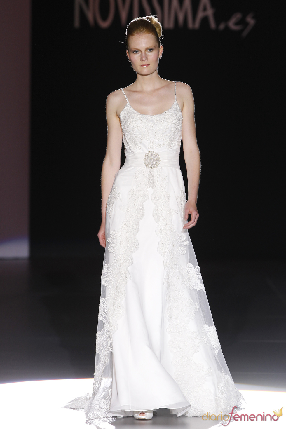 Vestido de tirante fino de Novissima