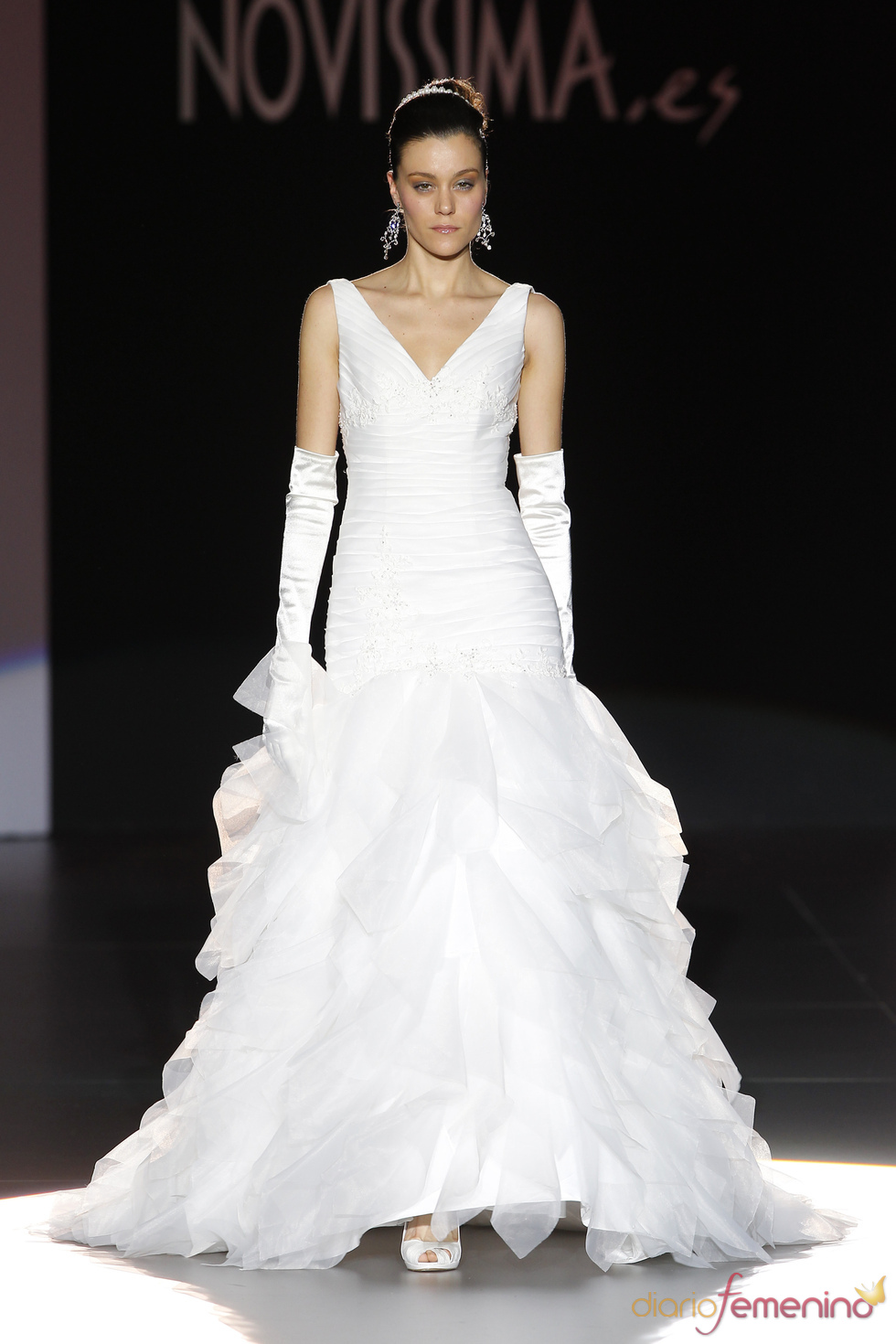 Desfile de Novissima en Cibeles Novias 2010