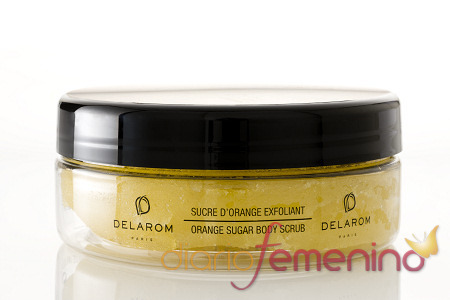 Azúcar de naranja exfoliante de Delarom París