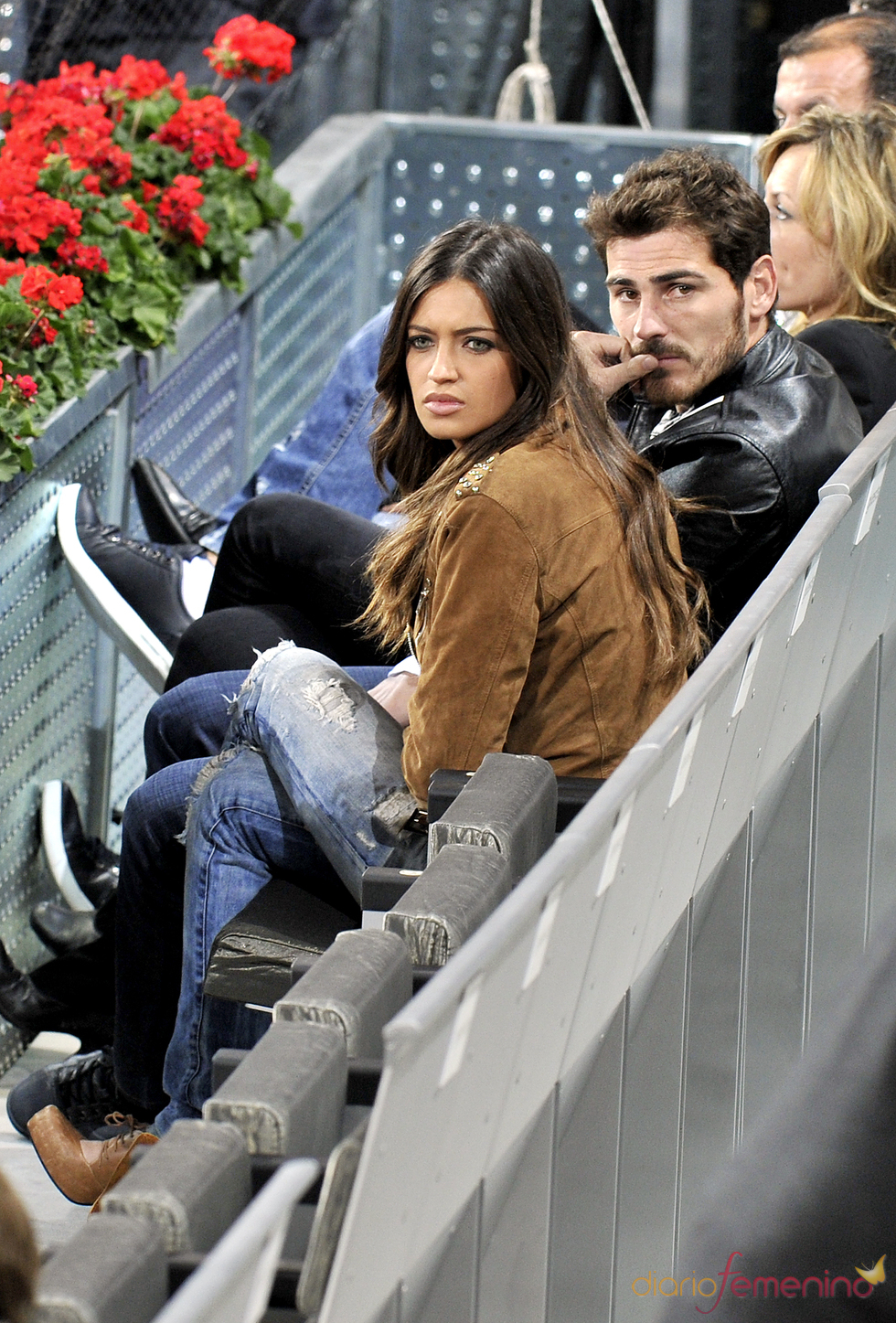 Sara Carbonero e Íker Casillas, pillados en el Madrid Open de Tenis