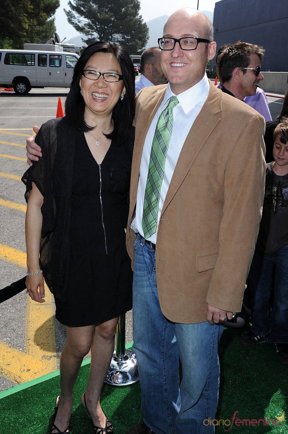 El director y la productora de Shrek Forever After'
