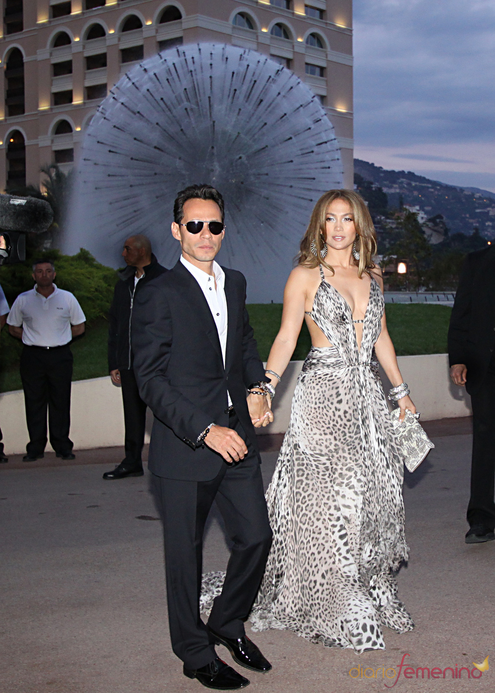 Jennifer Lopez y Marc Anthony en Montecarlo