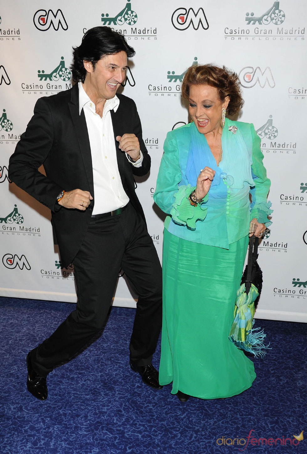 Poty baila con Carmen Sevilla