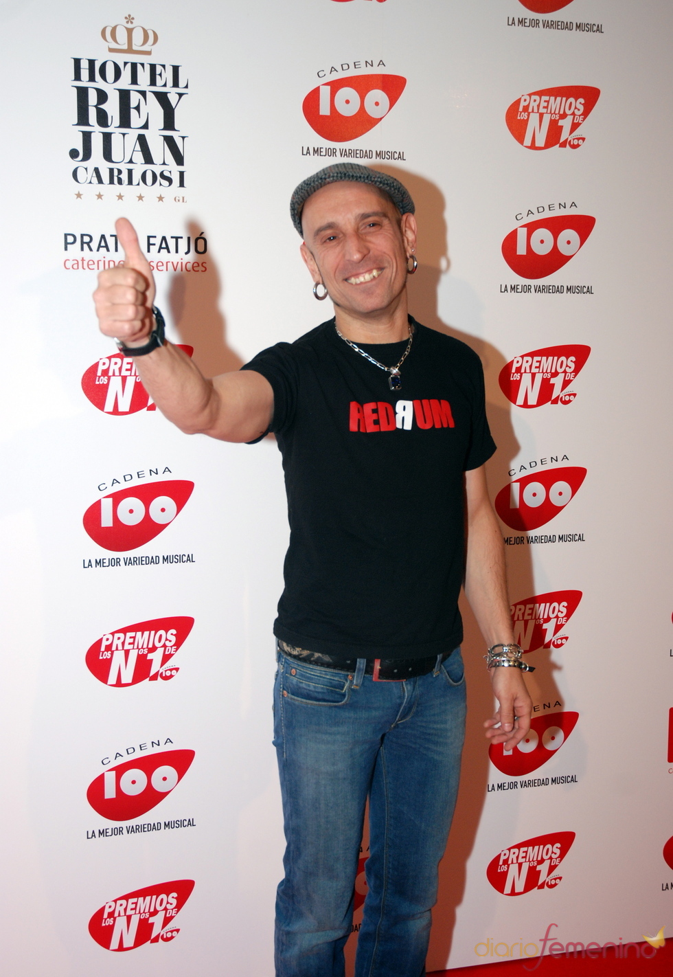 Fito en los Premios Cadena 100