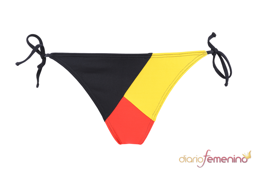 Bikini para apoyar a Alemania en el Mundial