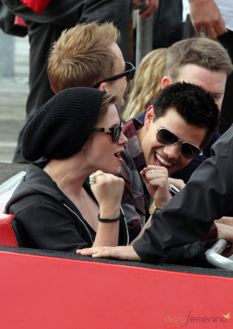 Kristen Stewart y Taylor Lautner promocionan 'Eclipse' en Australia