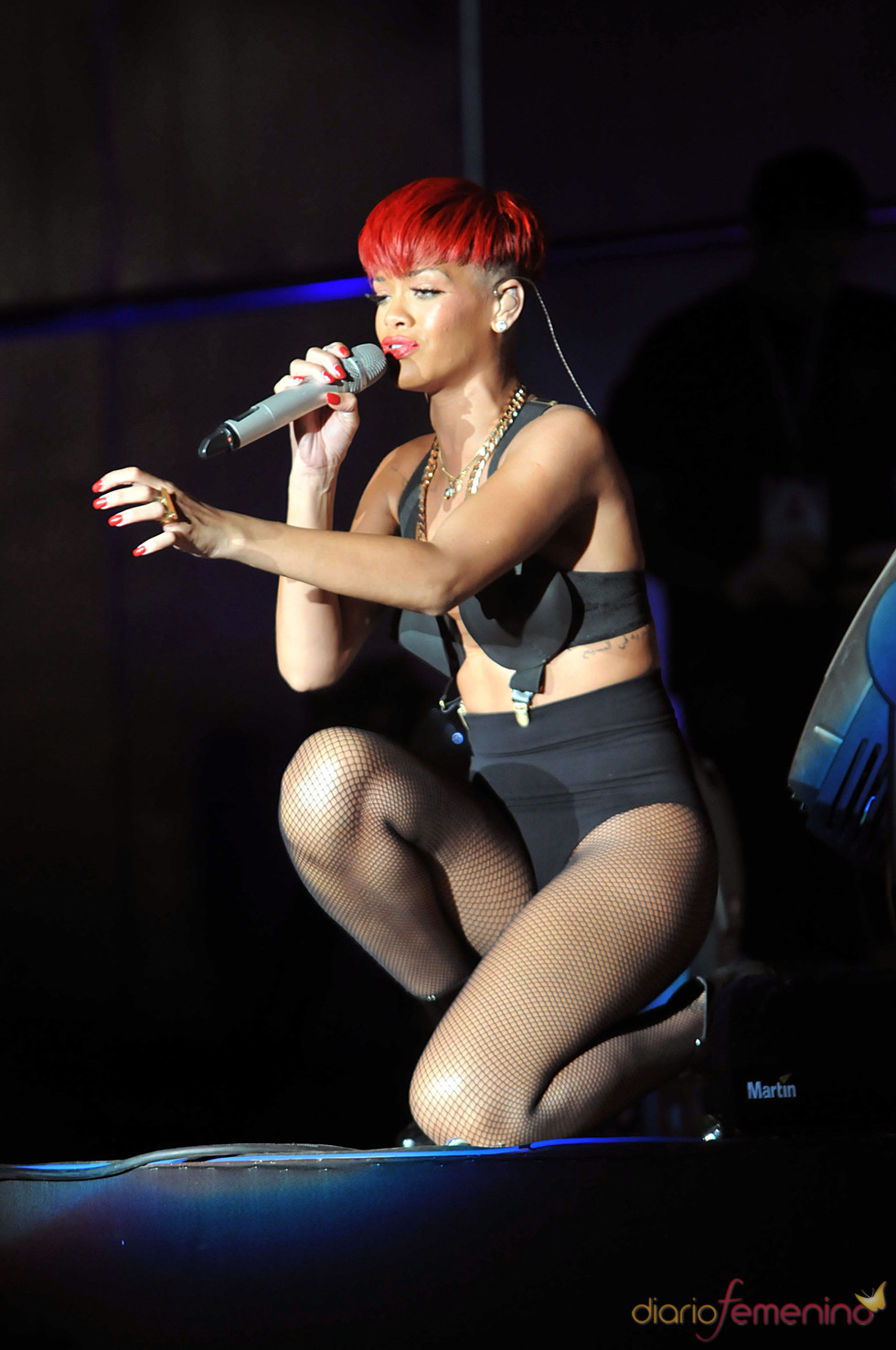 Rihanna estrena look en Rock in Rio 2010