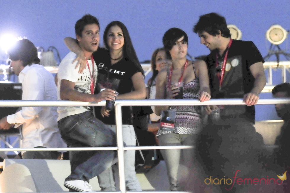 Elena Furiase y Leo Perrugoría: amor en el Rock in Rio 2010