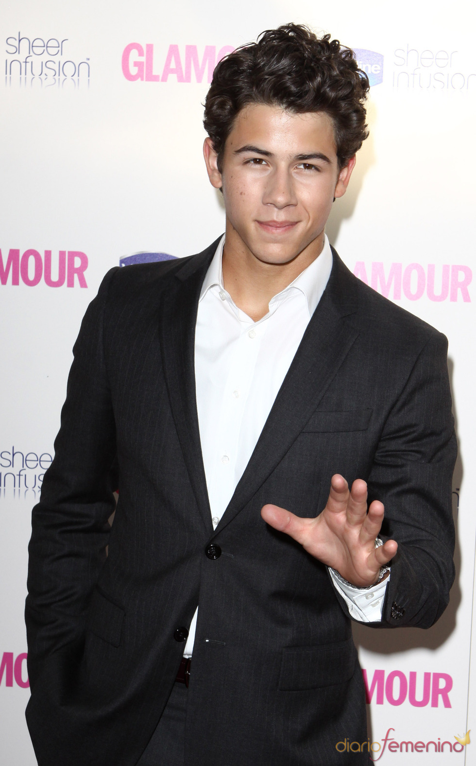 Nick Jonas en los Premios Glamour 2010