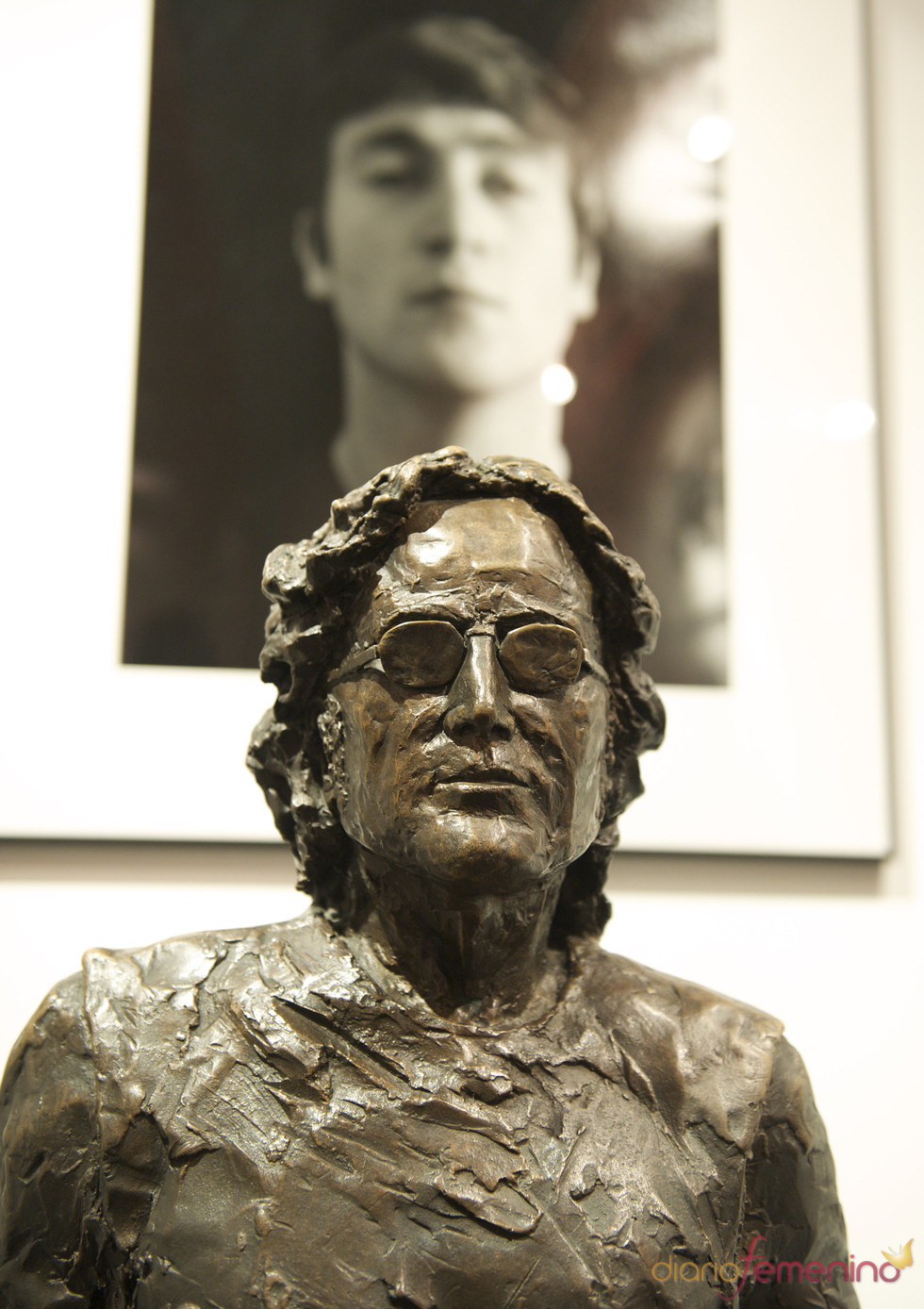 Estatua en el museo Beatles Story , Liverpool