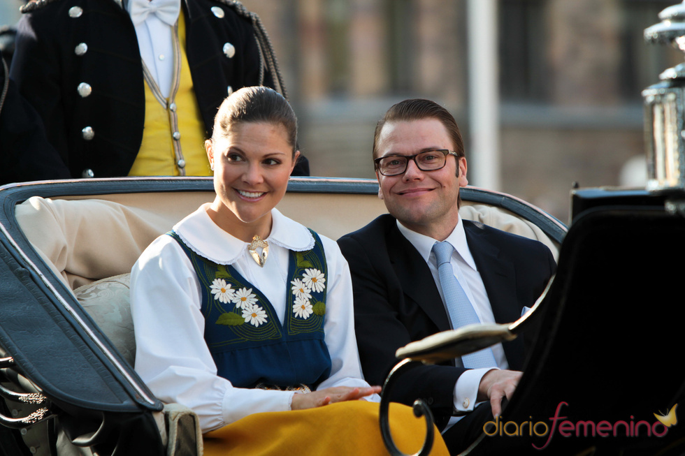 Victoria de Suecia y Daniel Westling se casan