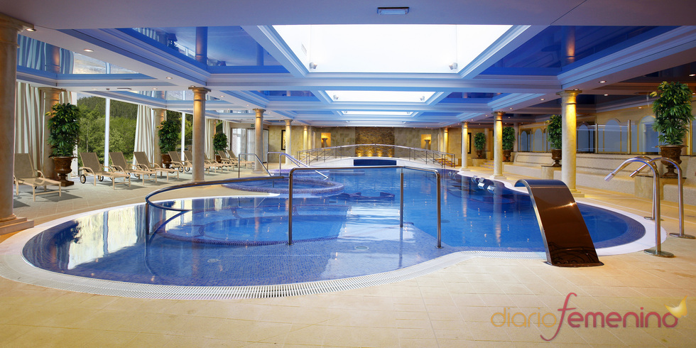 Templo del agua en el balneario de Puente Viesgo