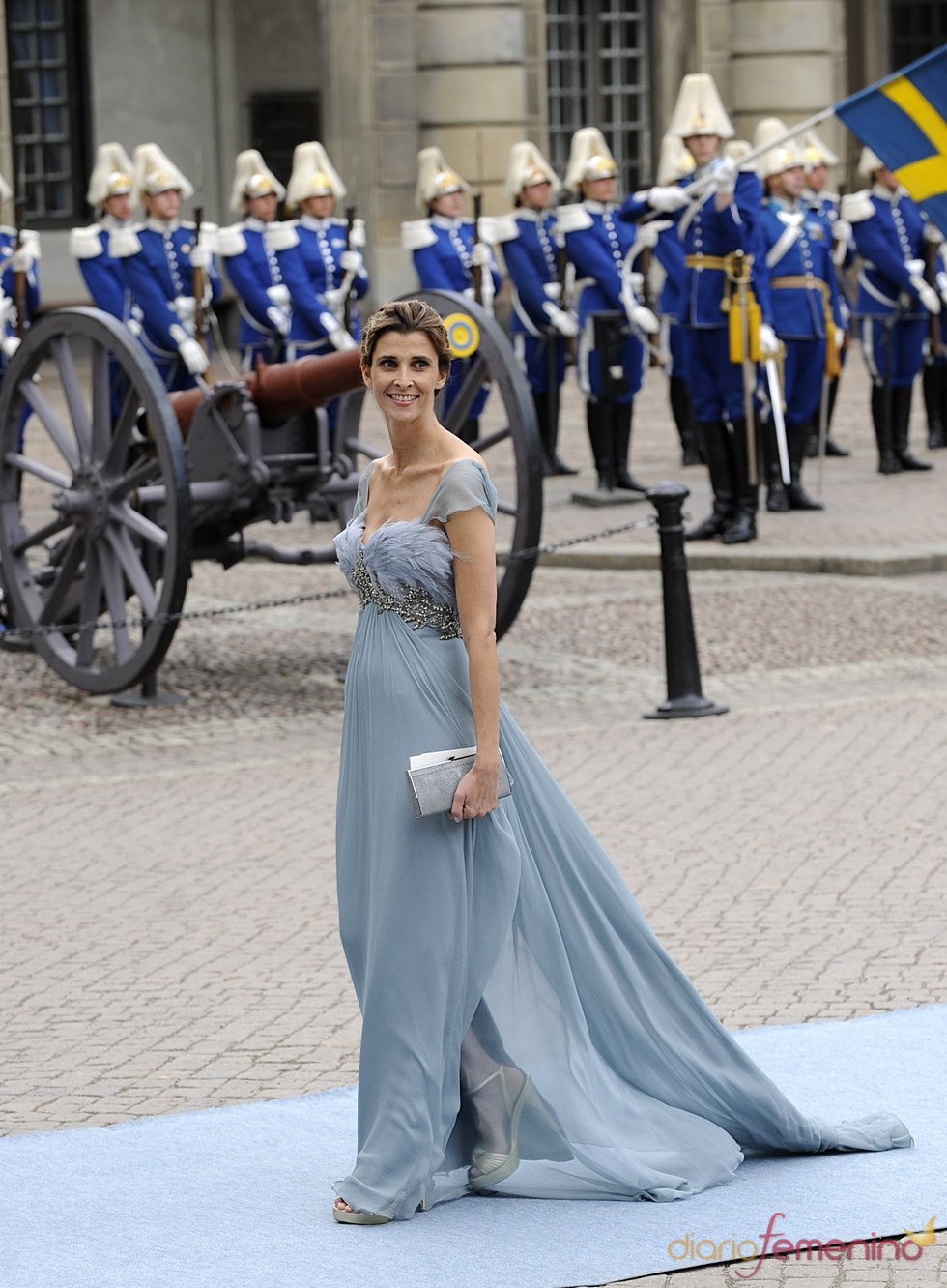 Rosario Nadal en la boda de Victoria de Suecia