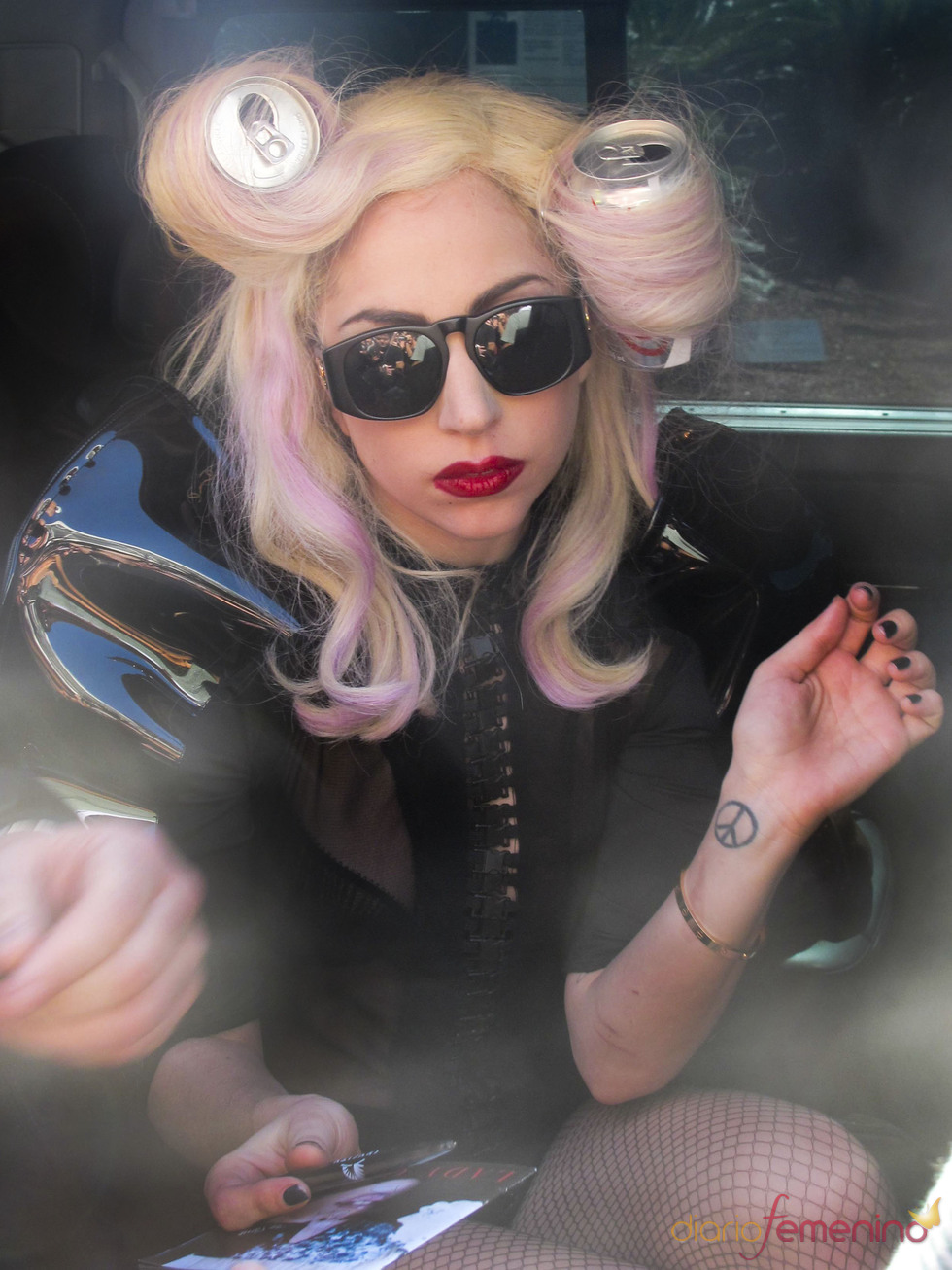 Tatuaje en el brazo de Lady Gaga