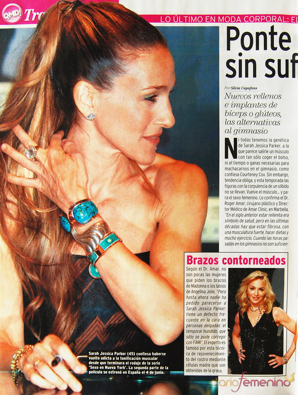 Sarah Jessica Parker apuesta por joyas de El Palacio de la Plata