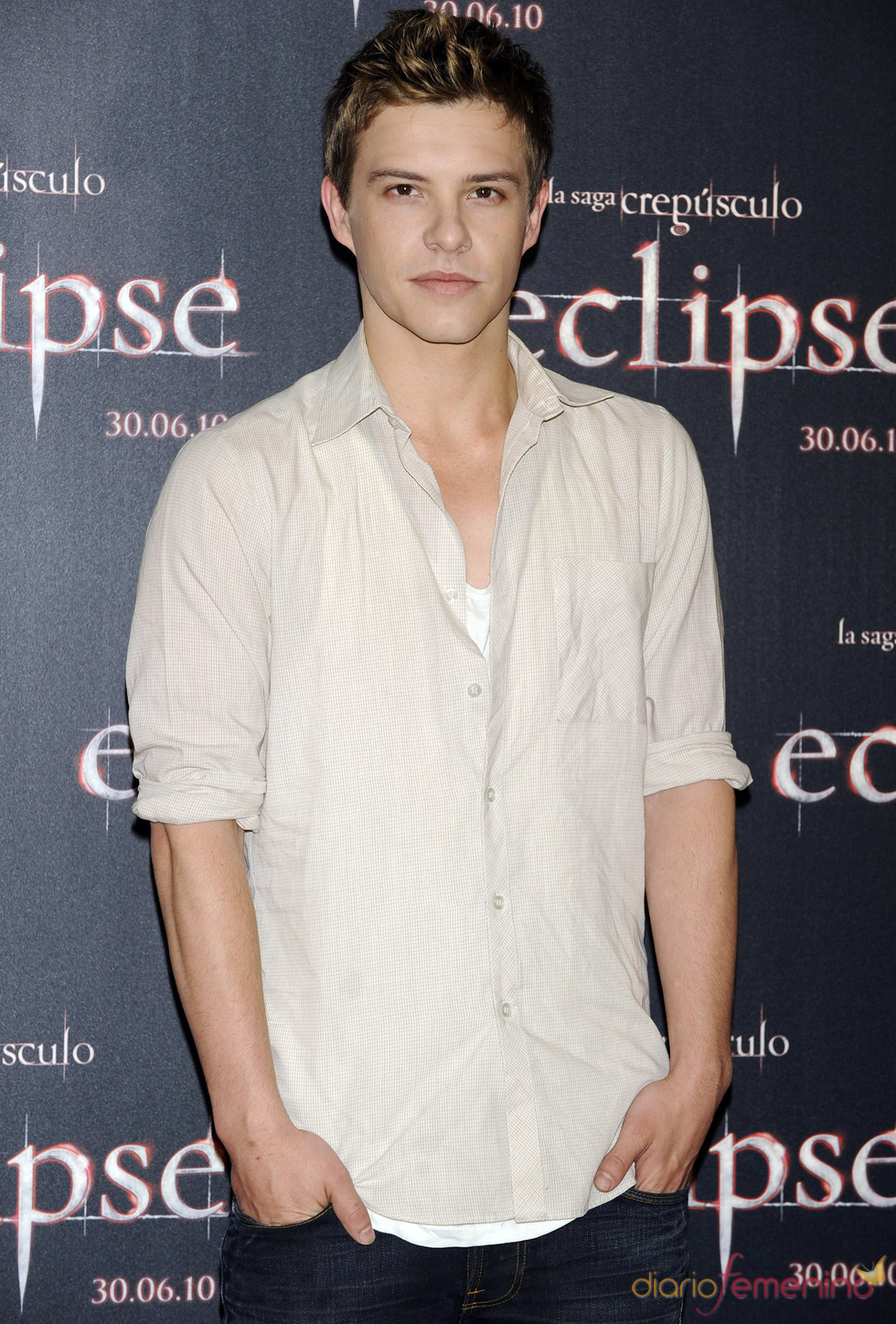 Xavier Samuel, un guapo de cine en Madrid