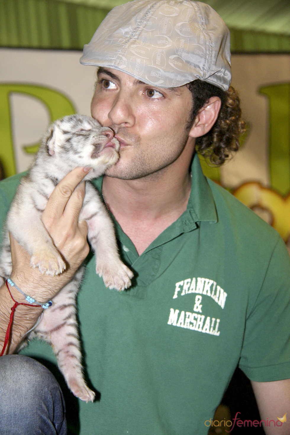 David Bisbal apadrina un tigre