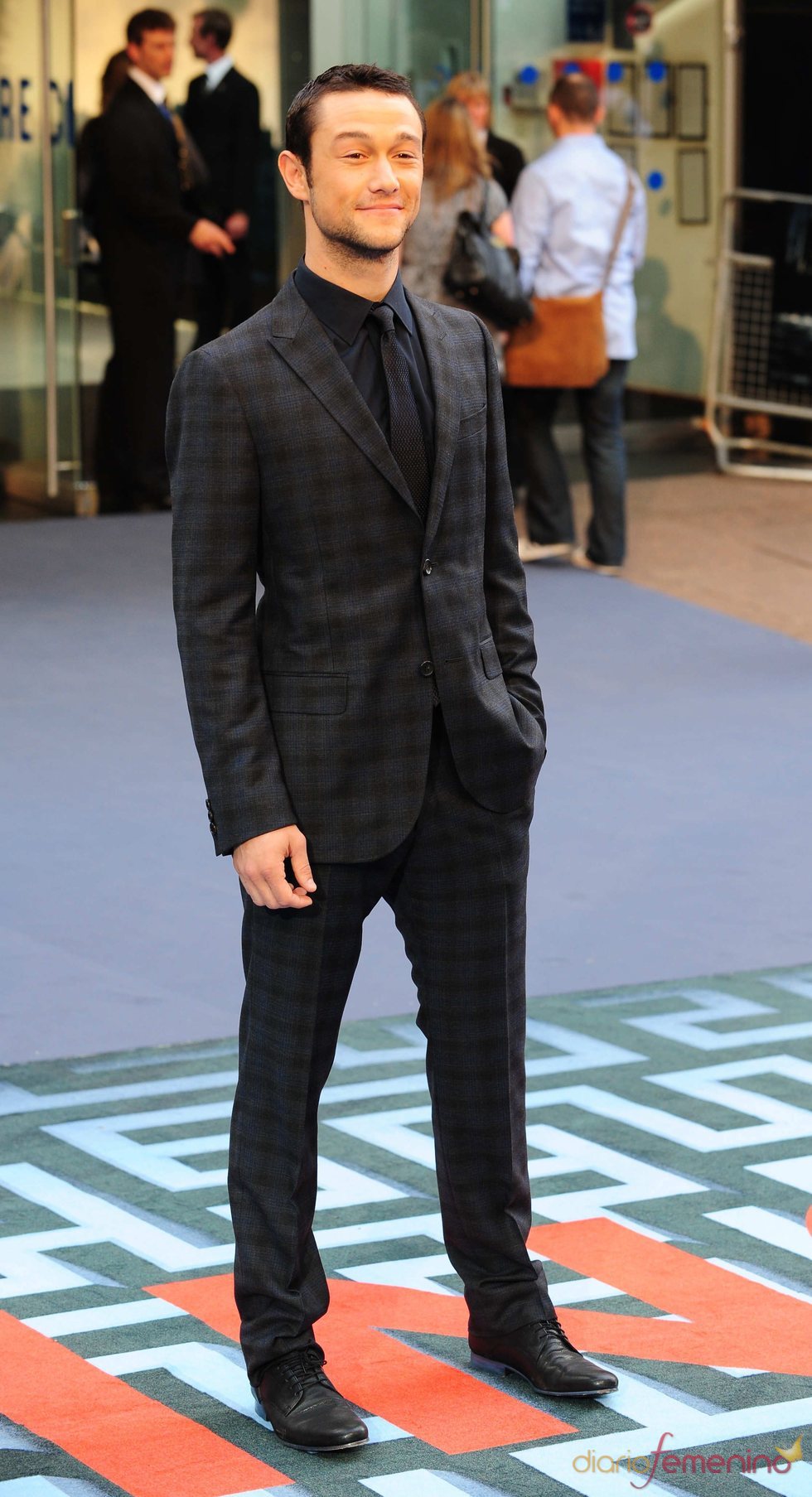 Joseph Gordon-Levitt en el estreno de 'El origen' en Londres