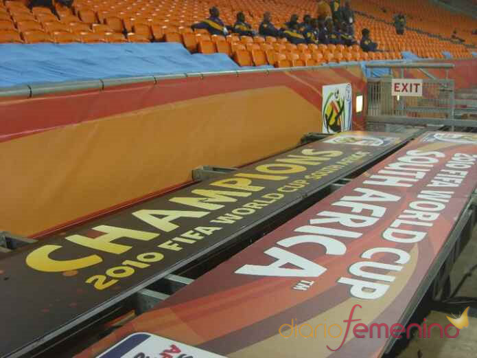 Cartel de Campéon del Mundo para la Ceremonia de Clausura del Mundial