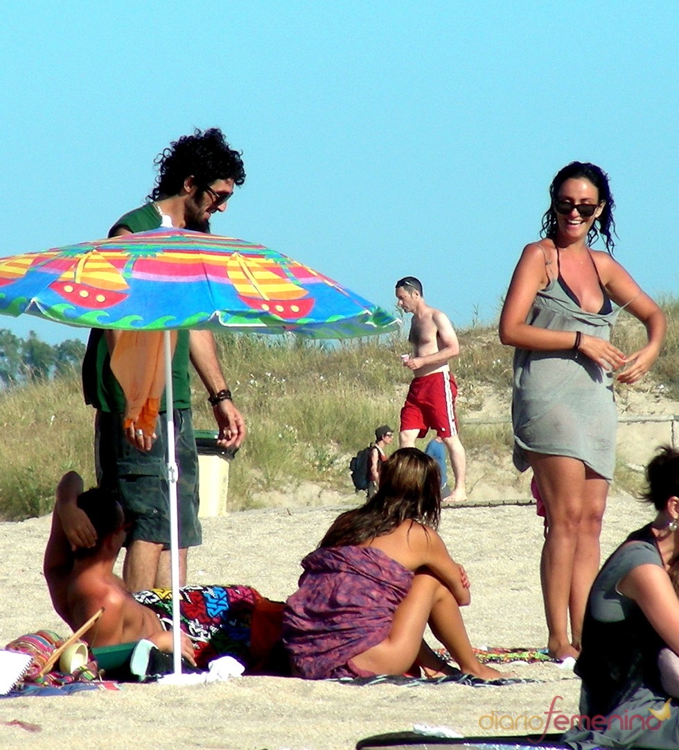 Días de relax para Melanie Olivares en Cádiz