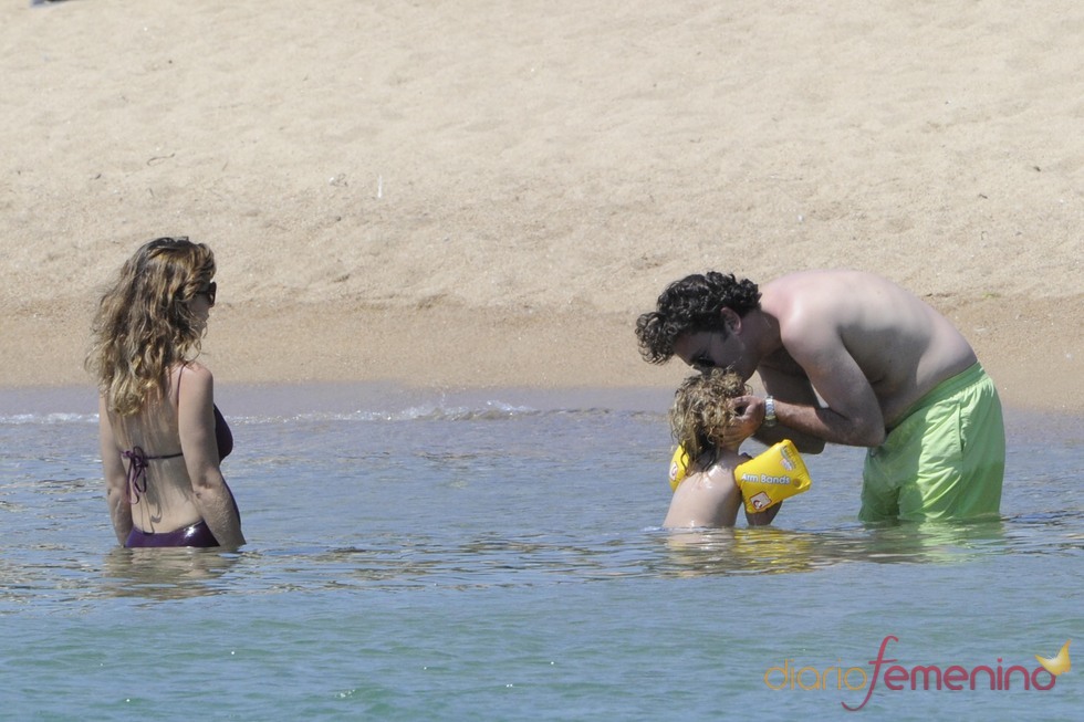 Estampa familiar de Ana Aznar y Alejandro Agag