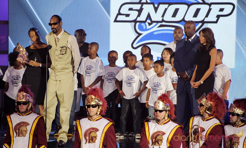Snoop Dogg en los premios Do Somethig