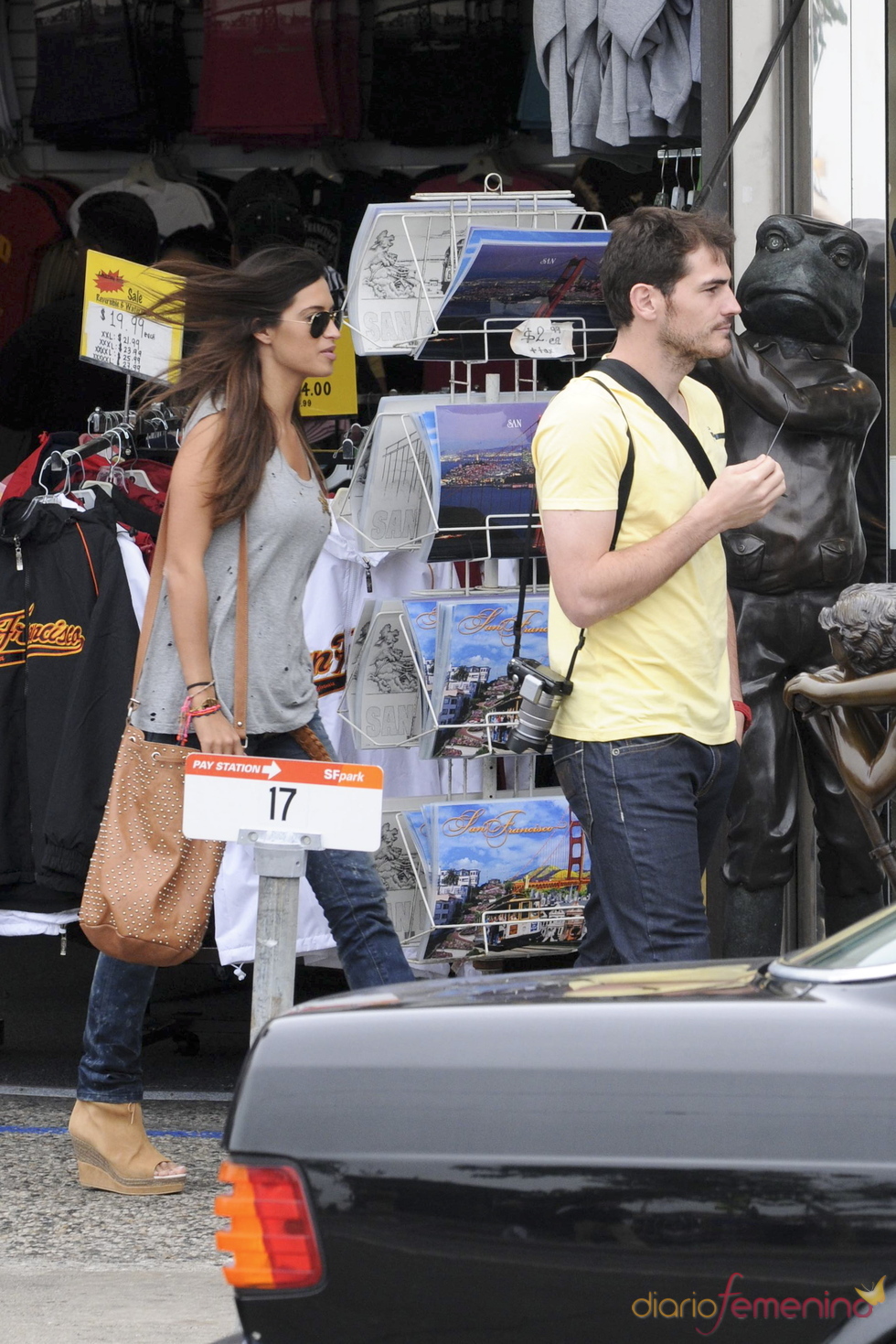 Iker Casillas y Sara Carbonero en San Francisco