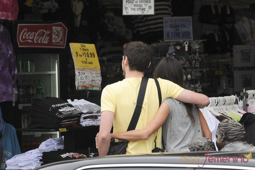 Iker Casillas y Sara Carbonero abrazados en San Francisco