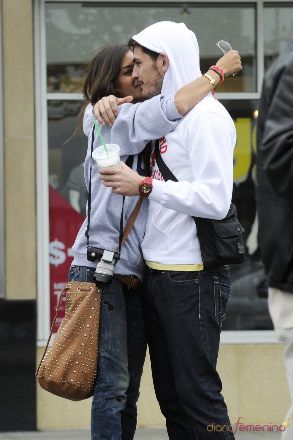 Las carantoñas de  Iker Casillas y Sara Carbonero en San Francisco