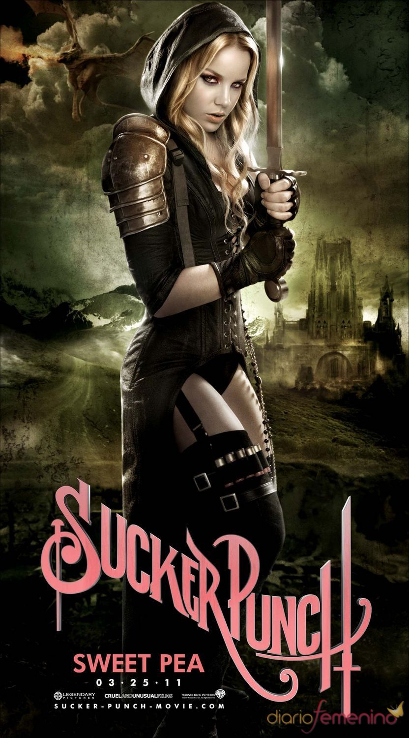 Abbie Cornish interpreta a Sweetpea en 'Sucker Punch'