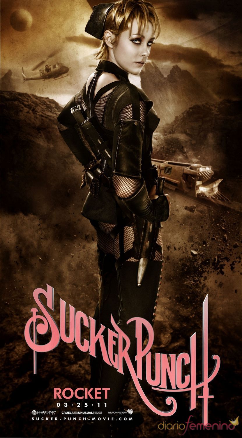 Jena Malone interpreta a Rocket en 'Sucker Punch'