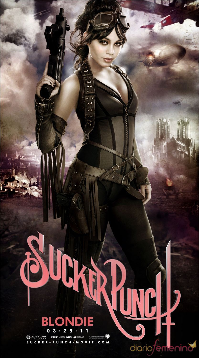 Vanessa Hudgens interpreta a Blondie en 'Sucker Punch'