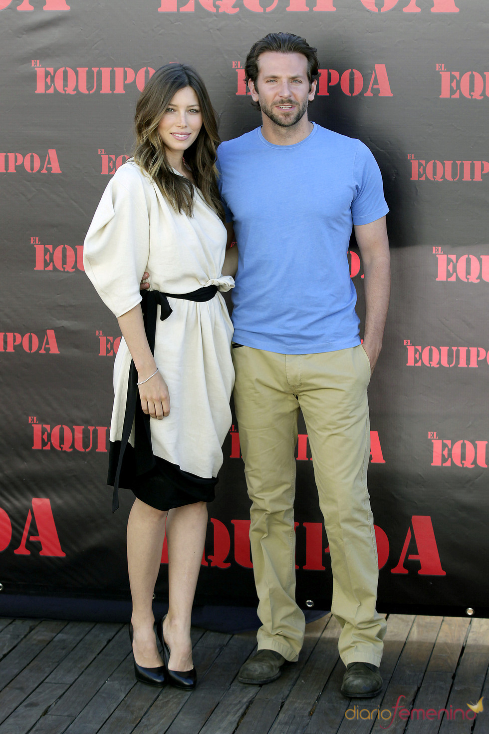 Bradley Cooper y Jessica Biel visitan España para promocionar 'El equipo A'