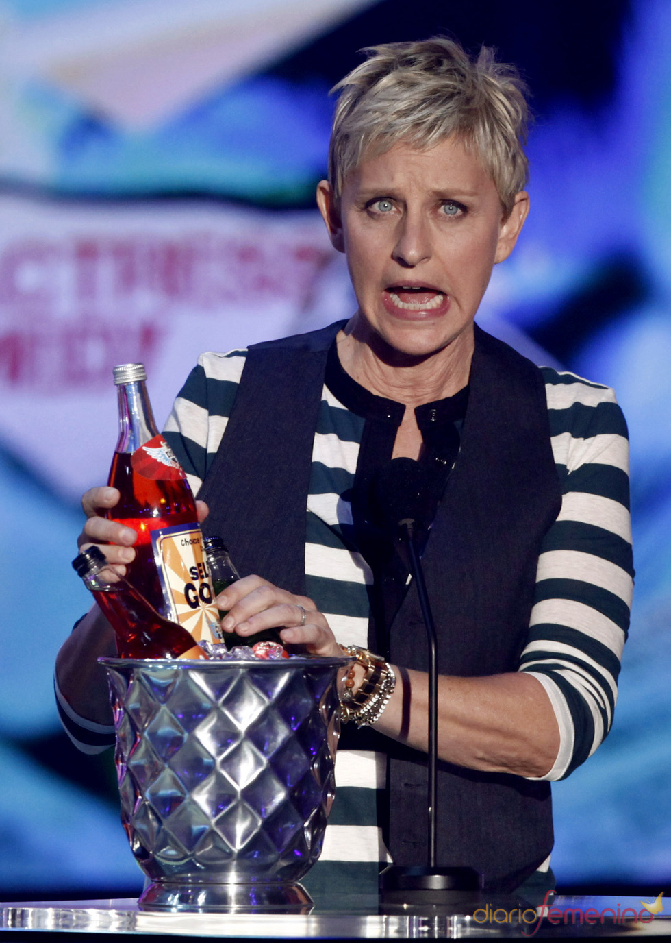 Ellen DeGeneres en los Teen Choice Awards 2010