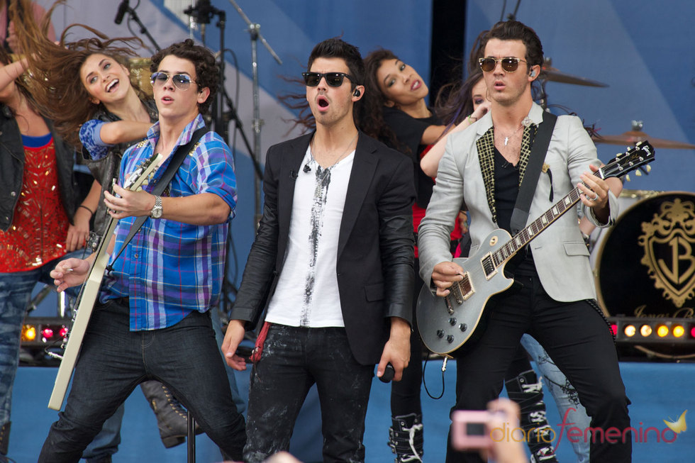 Show de los Jonas Brothers en Nueva York