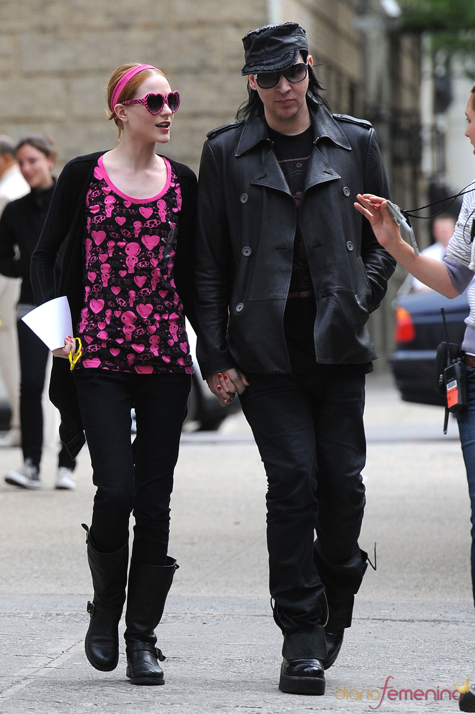 Marilyn Manson y Evan Rachel Wood rompen