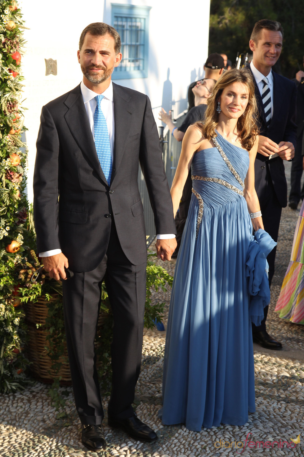 Los Príncipes de Asturias en la boda de Nicolás de Grecia