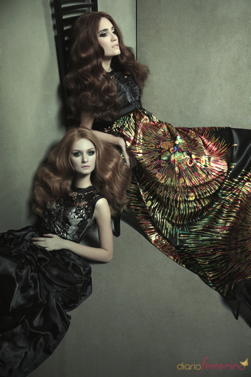 Brillantes vestidos de Eugenio Loarce