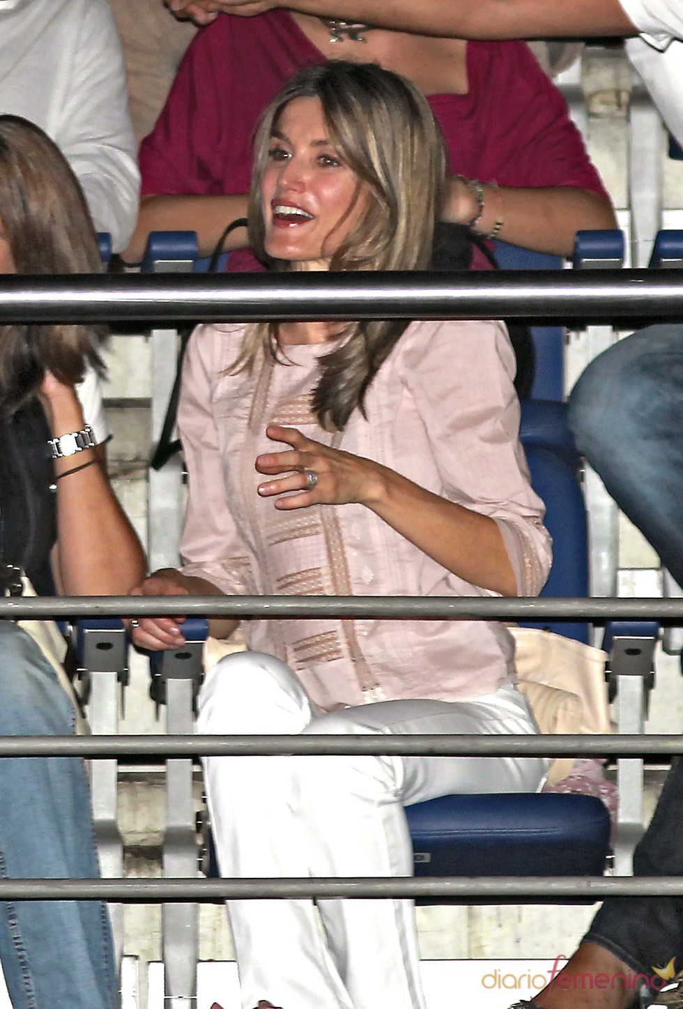 Doña Letizia en el concierto de Alejandro Sanz