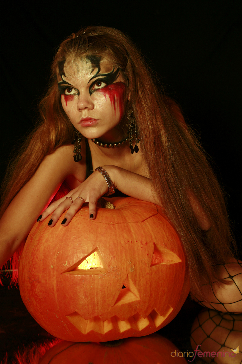 Maquillaje de fantasía para Halloween