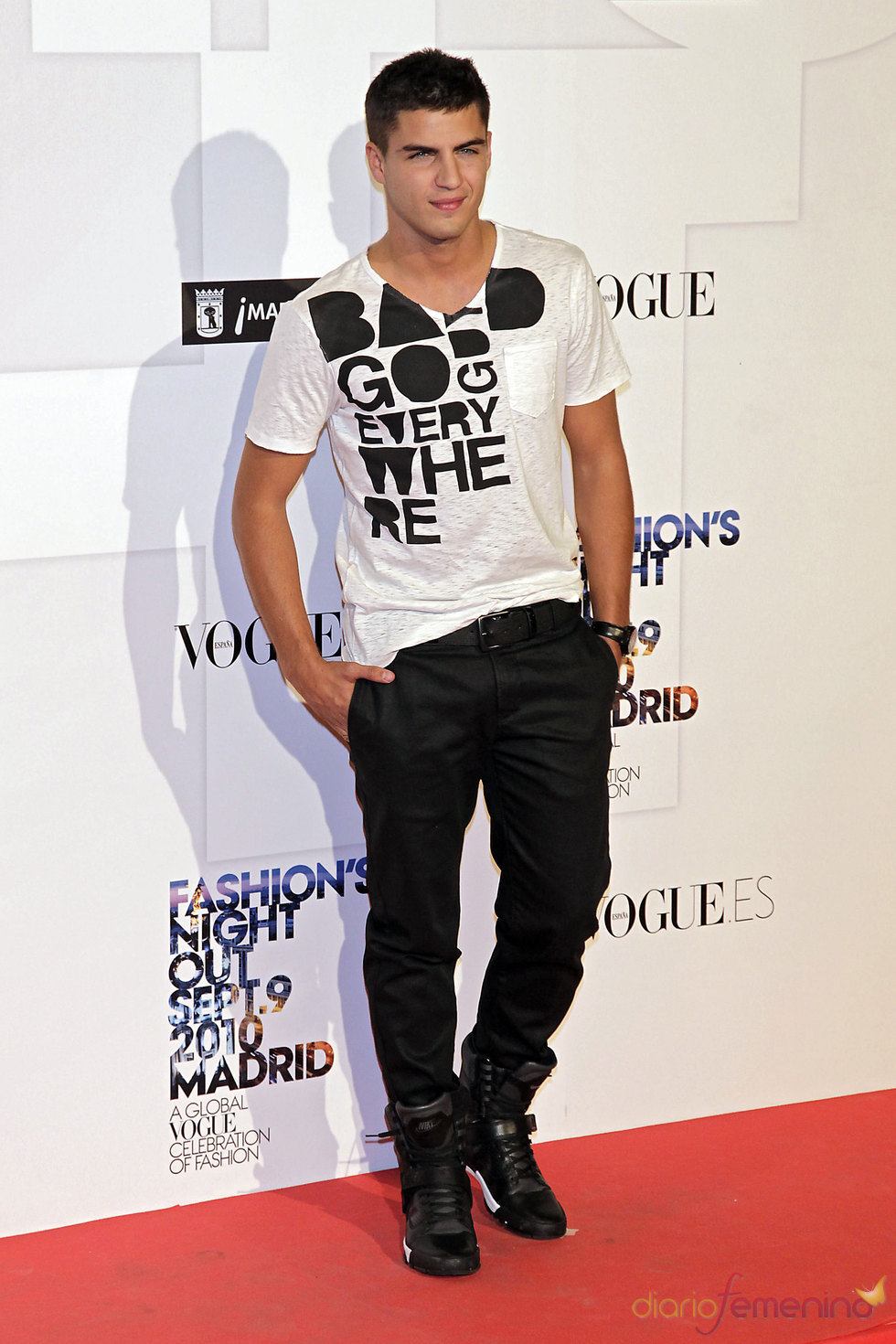 Maxi Iglesias en la fiesta de Vogue en Madrid