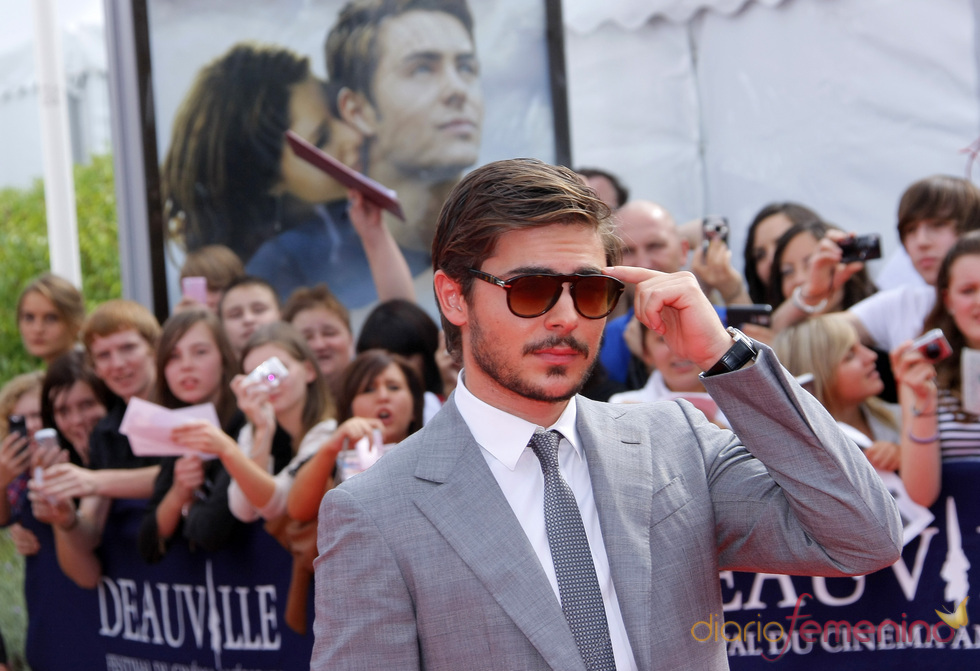 Zac Efron en el Festival de Deauville