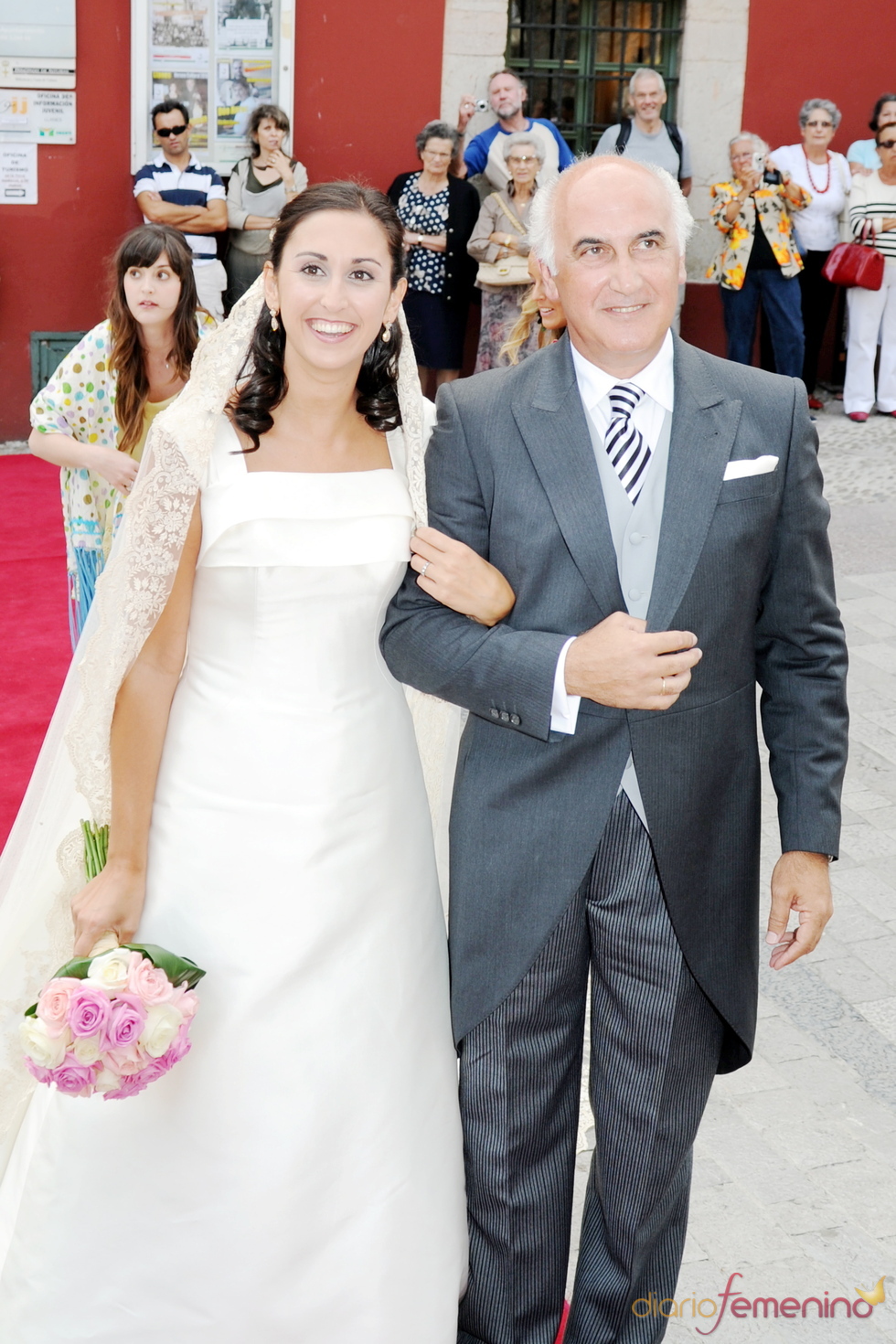 Cristina Gómez Fernández-Lomana se casó ante la presencia de su tía Carmen