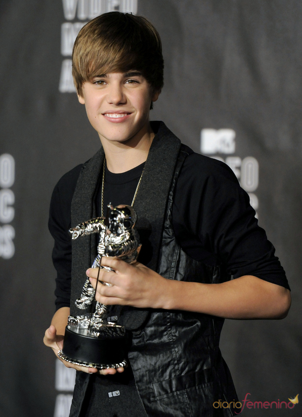 <b>Justin</b> <b>Bieber</b>, premiado en los <b>MTV</b> Video Music Awards 2010.