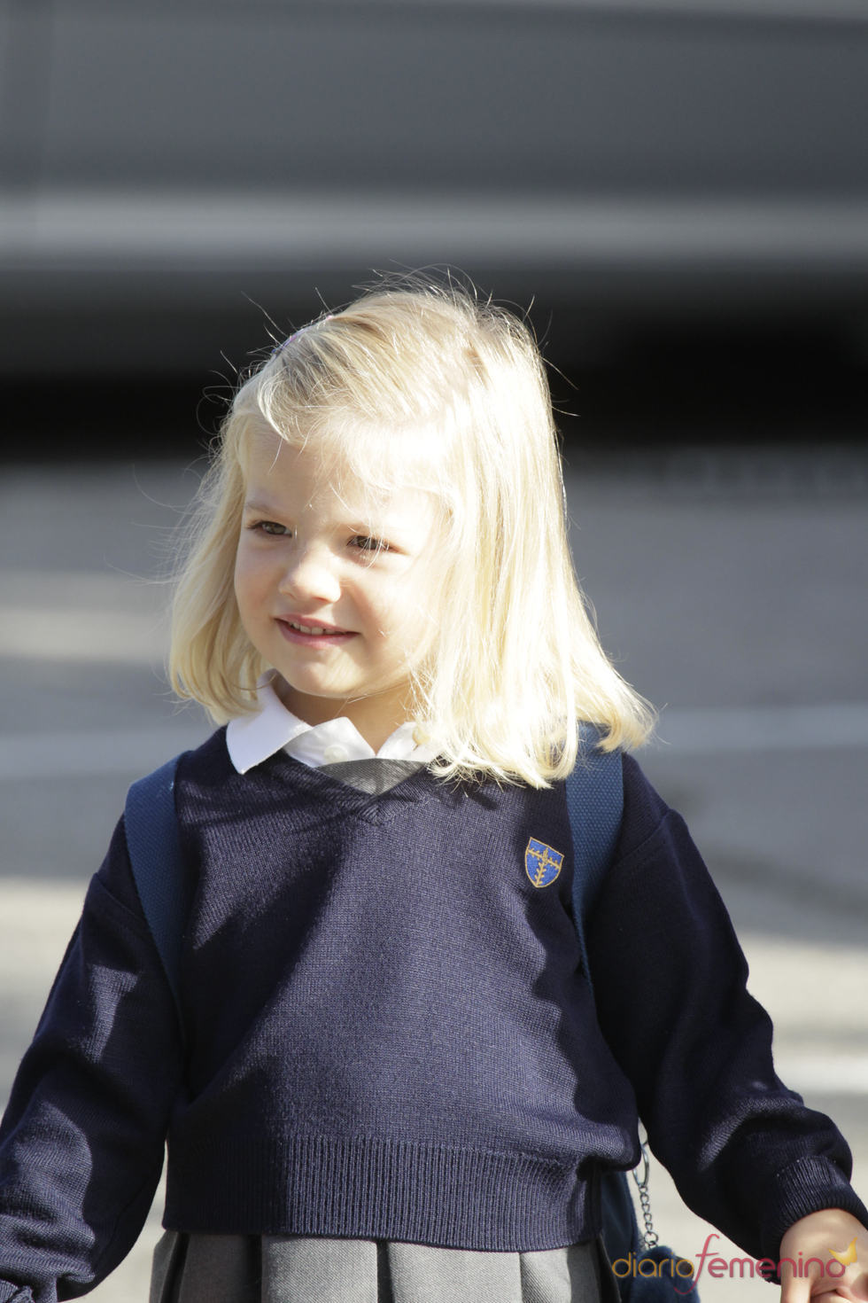 La infanta Sofía ya va al colegio
