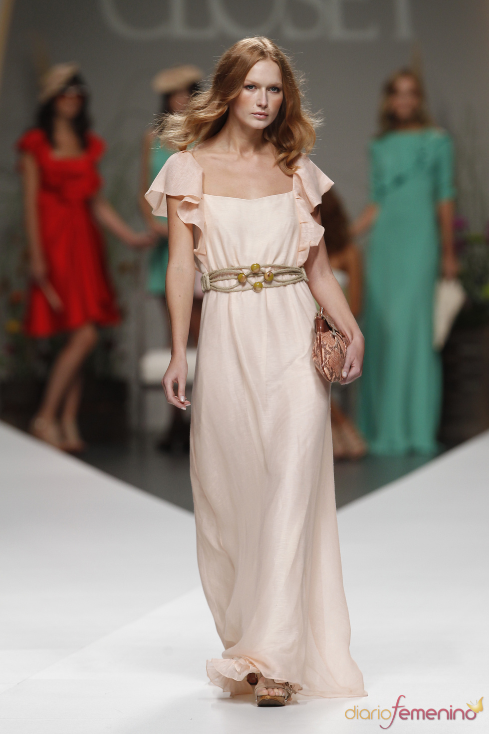 Vestido rosa palo de Beba's Closet