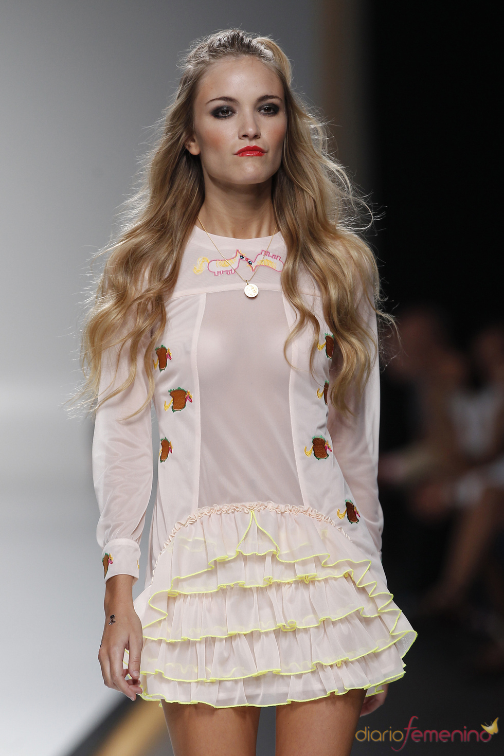 Maria ke Fisherman en la Cibeles Madrid Fashion Week Maria ke Fisherman en la Cibeles Madrid Fashion Week